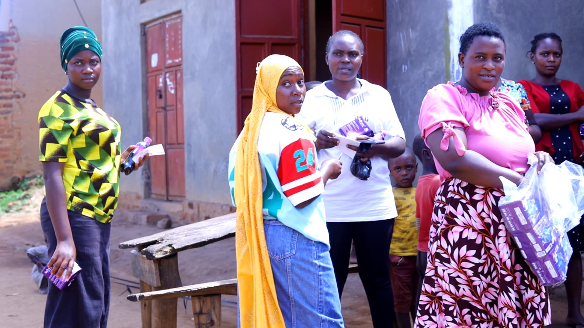 Women using technology for health